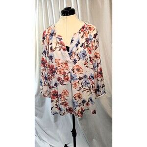 Violet + Claire Blouse, Women's Size L, Perfect for spring - flowy and elegant